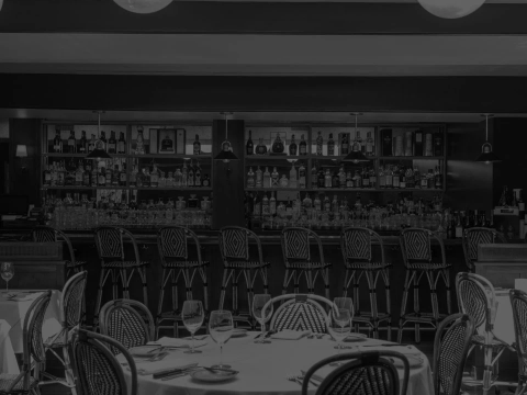 Lucky's Steakhouse Malibu interior dining space