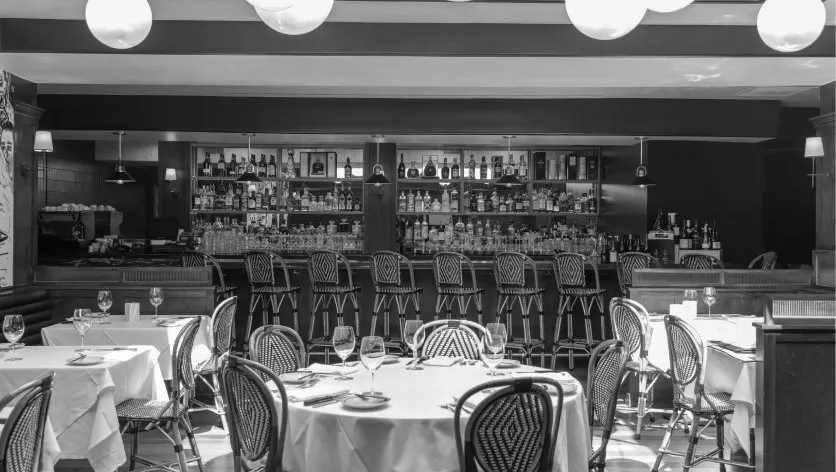 Lucky's Steakhouse Malibu private dining space with coastal-inspired elegance