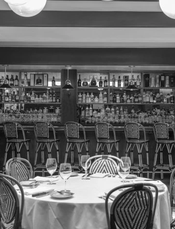 Lucky's Steakhouse Malibu private dining space with coastal-inspired elegance