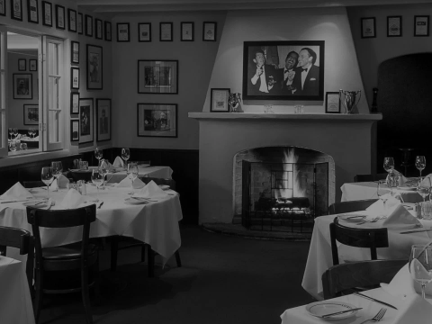 Lucky's Steakhouse Montecito interior dining space