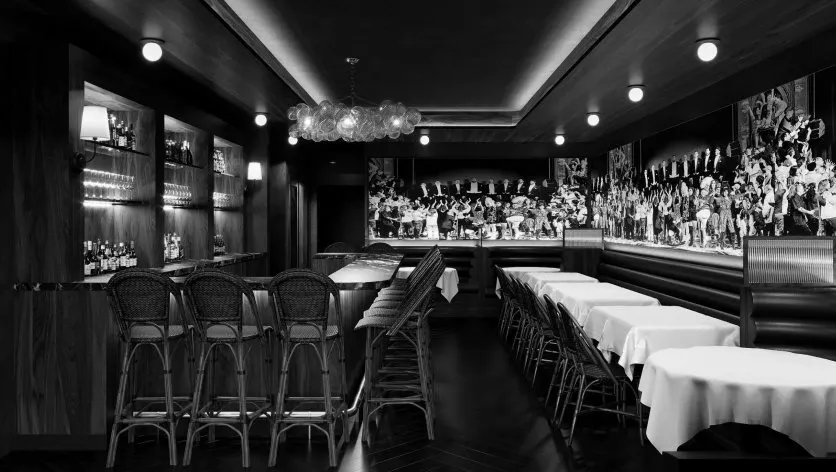 Lucky's Steakhouse SOHO intimate private dining room in Manhattan