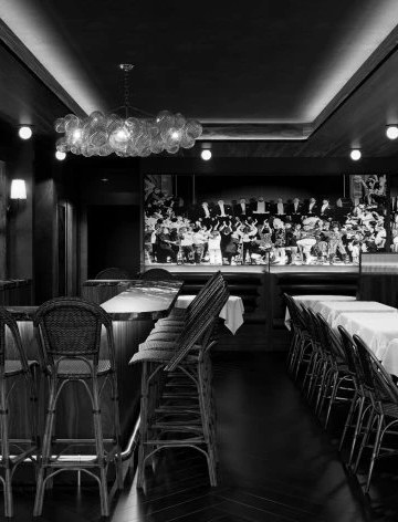 Lucky's Steakhouse SOHO intimate private dining room in Manhattan